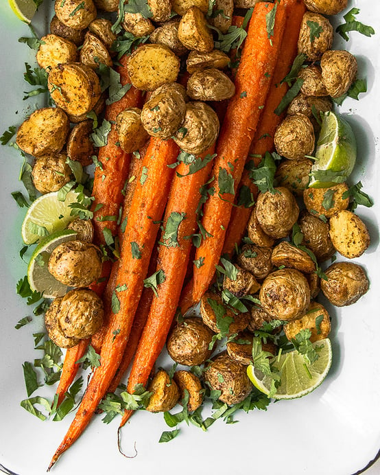 Cumin Roasted Carrots and Potatoes Instagram (1 of 1)