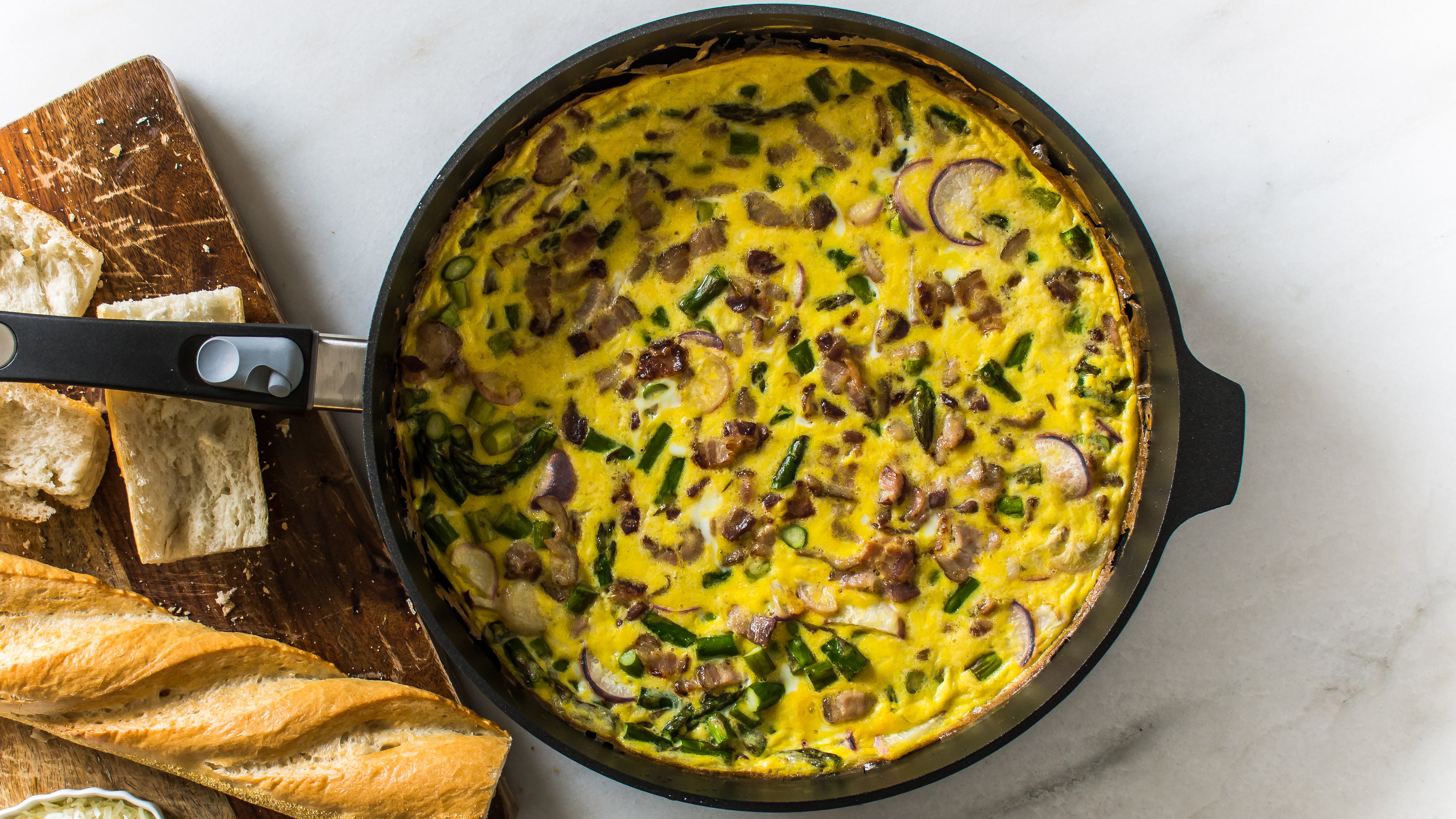 May - Mother_s Day Brunch Asparagus Frittata_
