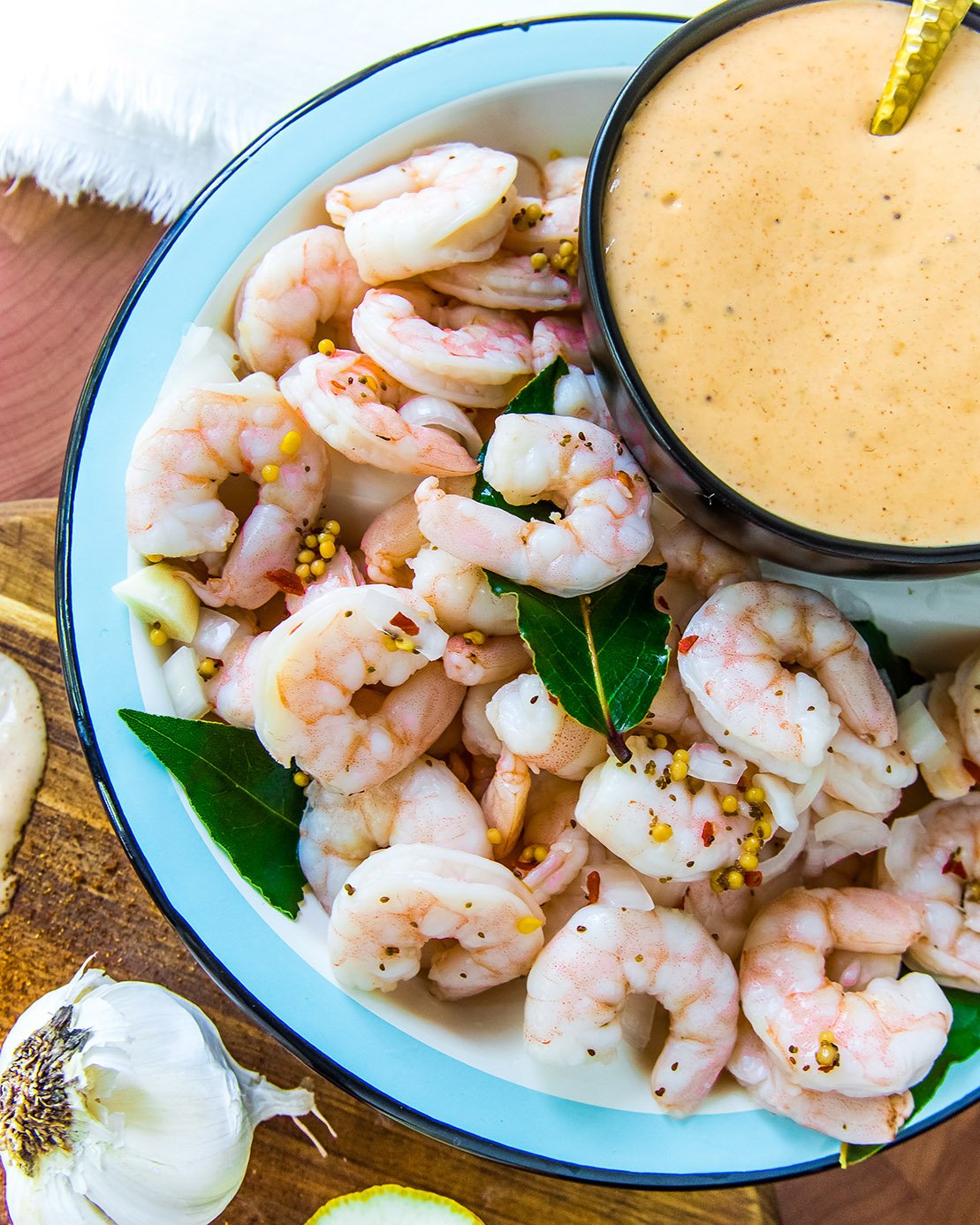 APLK: Pickled Shrimp with Mississippi Comeback Sauce