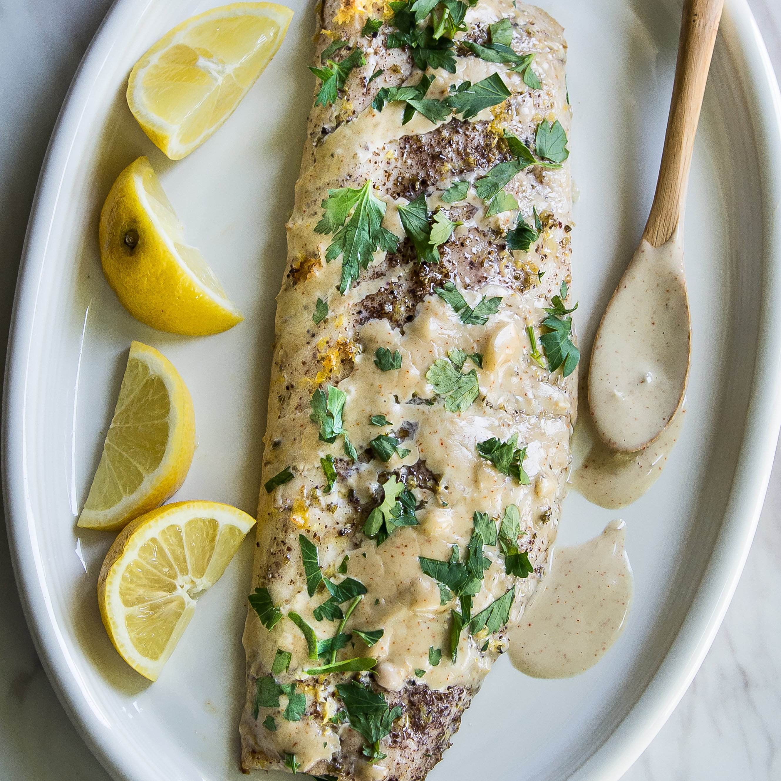 September - Grilled Snapper with Tahini Sauce social (1 of 1)