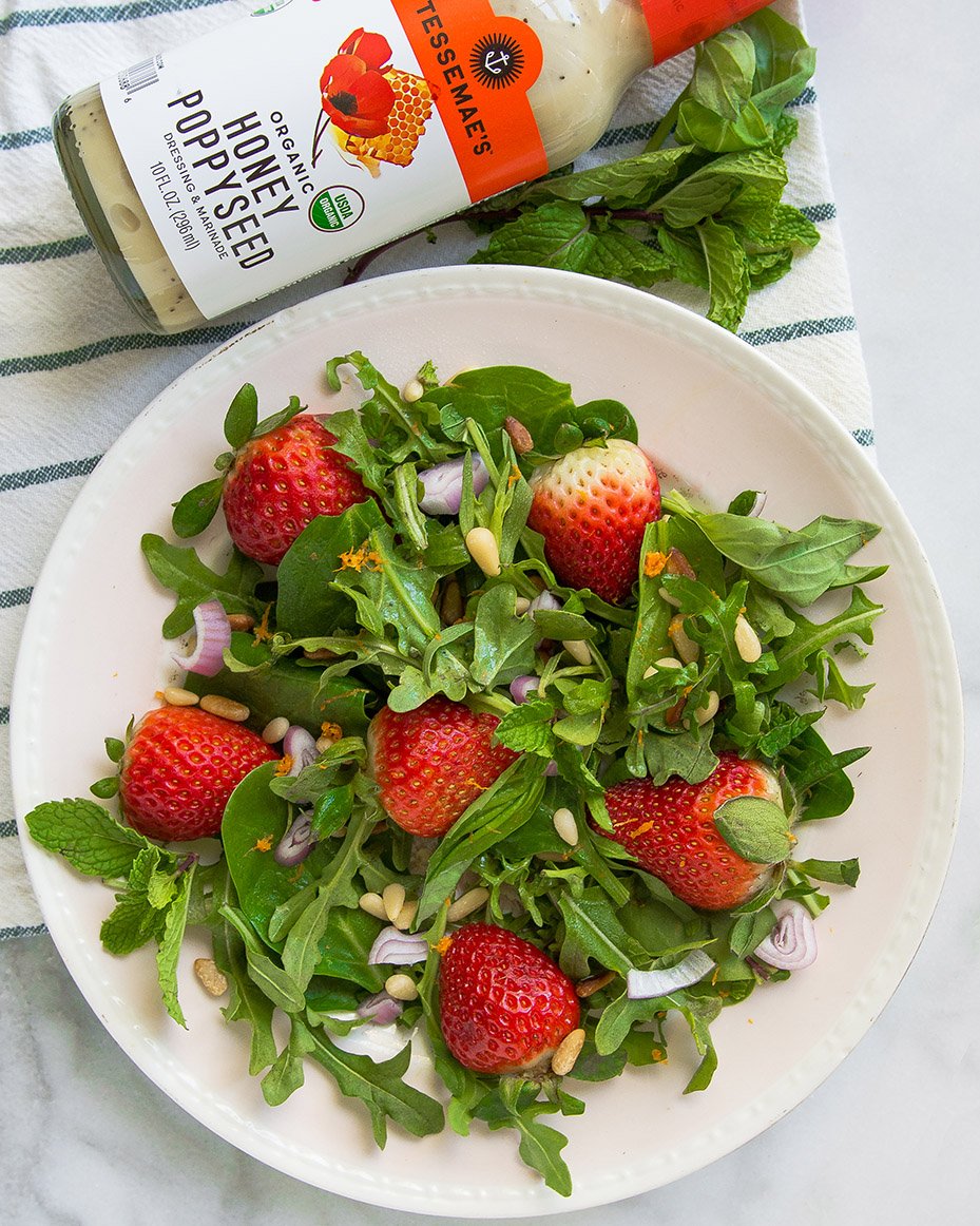 Strawberry Arugula Salad 1 (1 of 1)